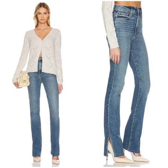 💕FAVORITE DAUGHTER💕 Valentina Super High Rise Tower Jean Medium Indigo 29 NWT - Picture 8 of 16